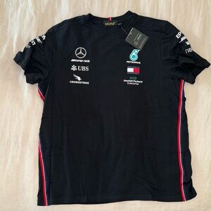 Mercedes AMG Petronas F1 Black men’s t-shirt size XL